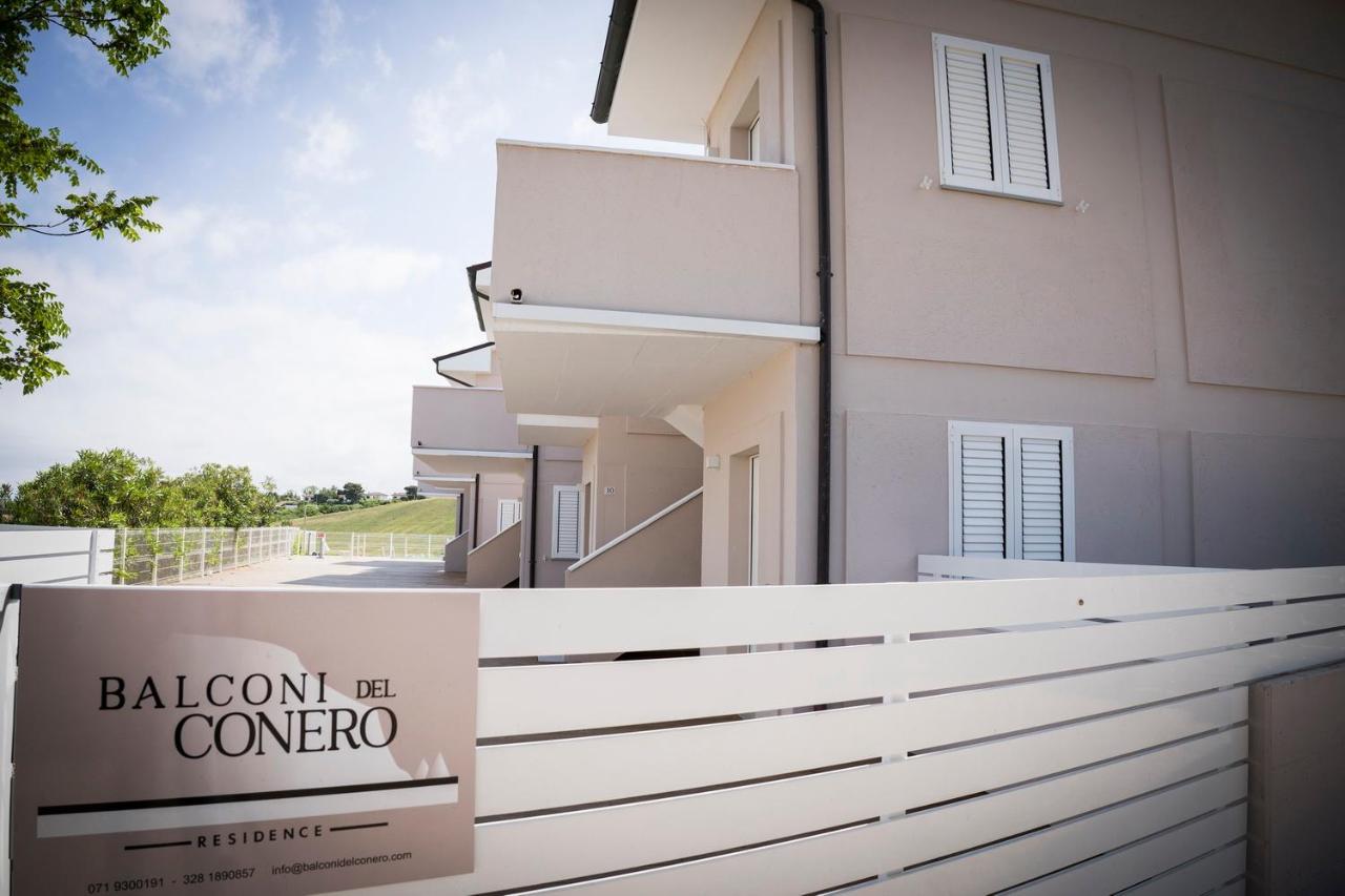 Aparthotel Balconi Del Conero Numana Esterno foto